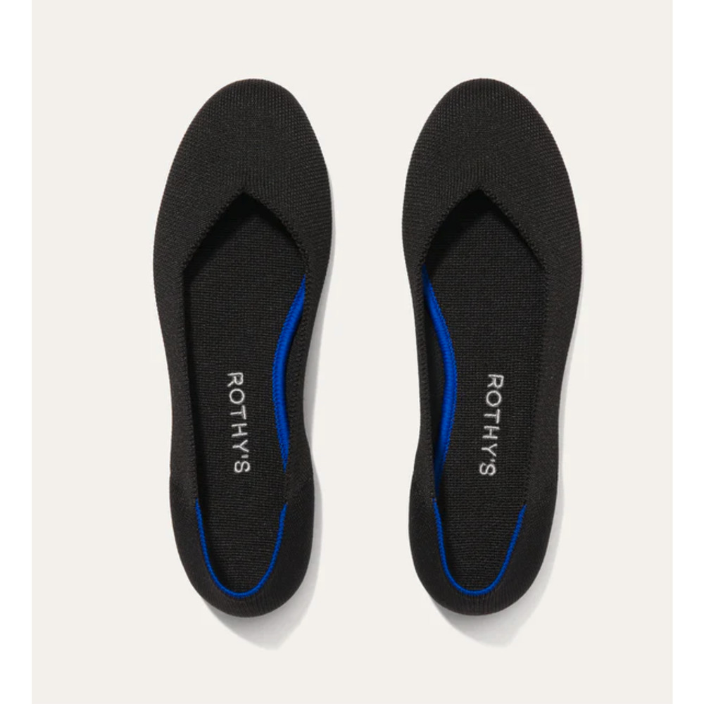 Rothy's The Flats Black Flat Shoes~ W 8.5